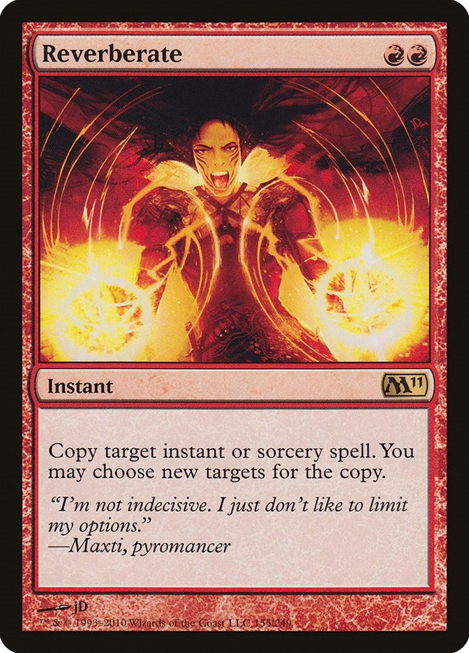 Image for Reverberate (155) [Magic 2011 (M11)] - Magic: The Gathering