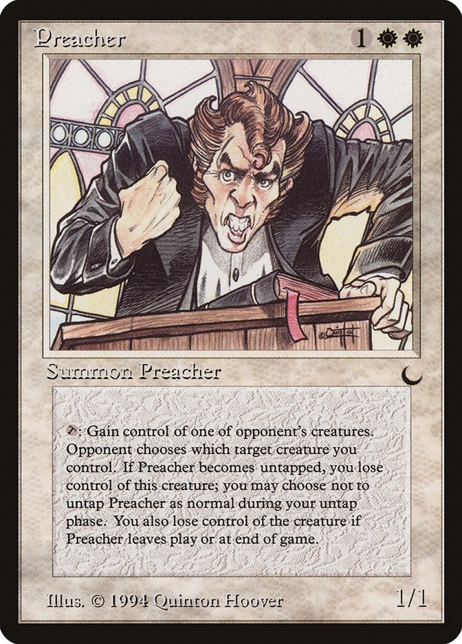 Image for Preacher [The Dark] - Magic: The Gathering