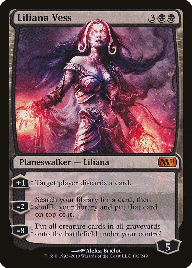 Image for Liliana Vess (102) [Magic 2011 (M11)] - Magic: The Gathering