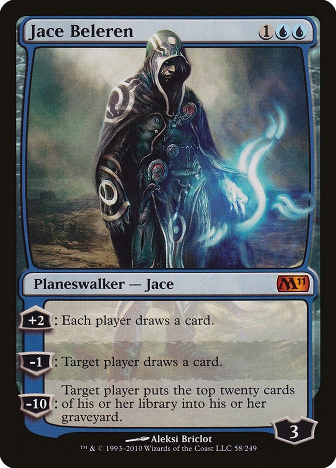 Image for Jace Beleren (58) [Magic 2011 (M11)] - Magic: The Gathering