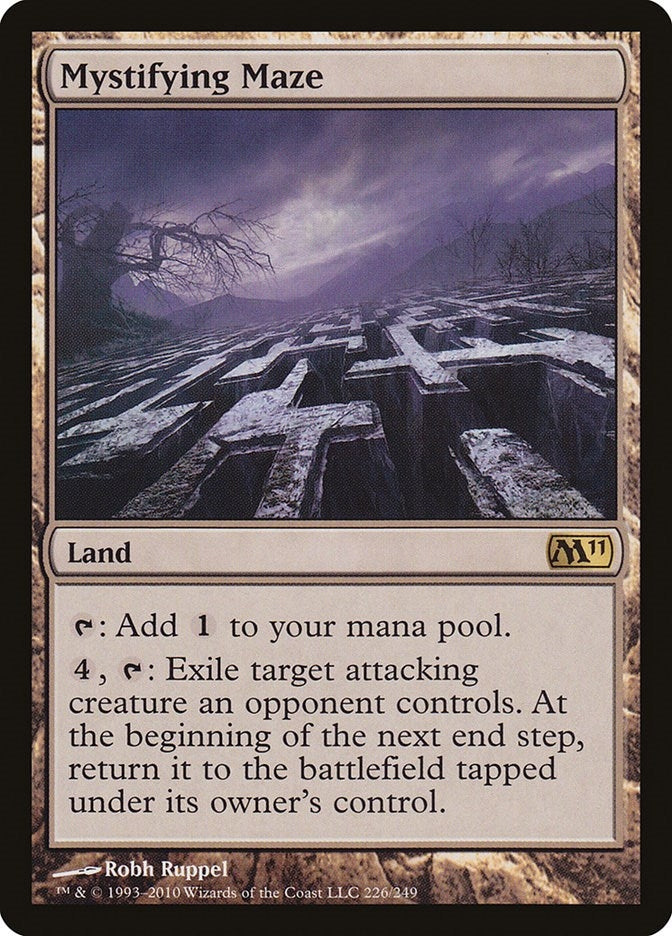 Image for Mystifying Maze (226) [Magic 2011 (M11)] - Magic: The Gathering