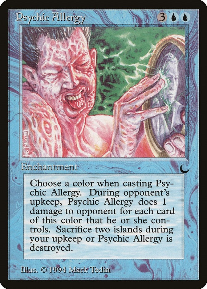 Image for Psychic Allergy [The Dark] - Magic: The Gathering