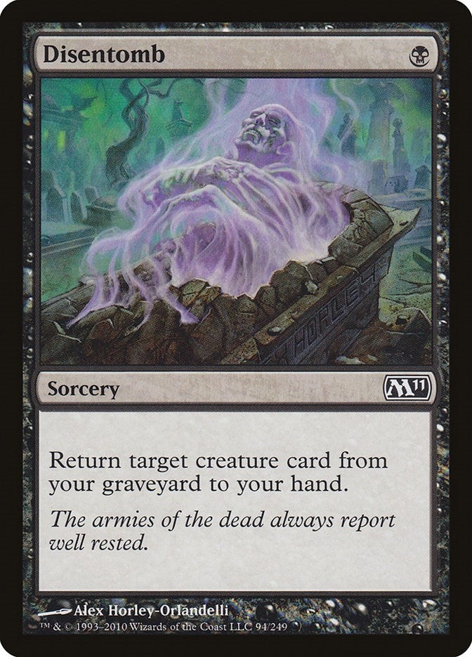 Image for Disentomb (94) [Magic 2011 (M11)] - Magic: The Gathering