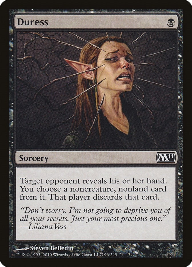 Image for Duress (96) [Magic 2011 (M11)] - Magic: The Gathering