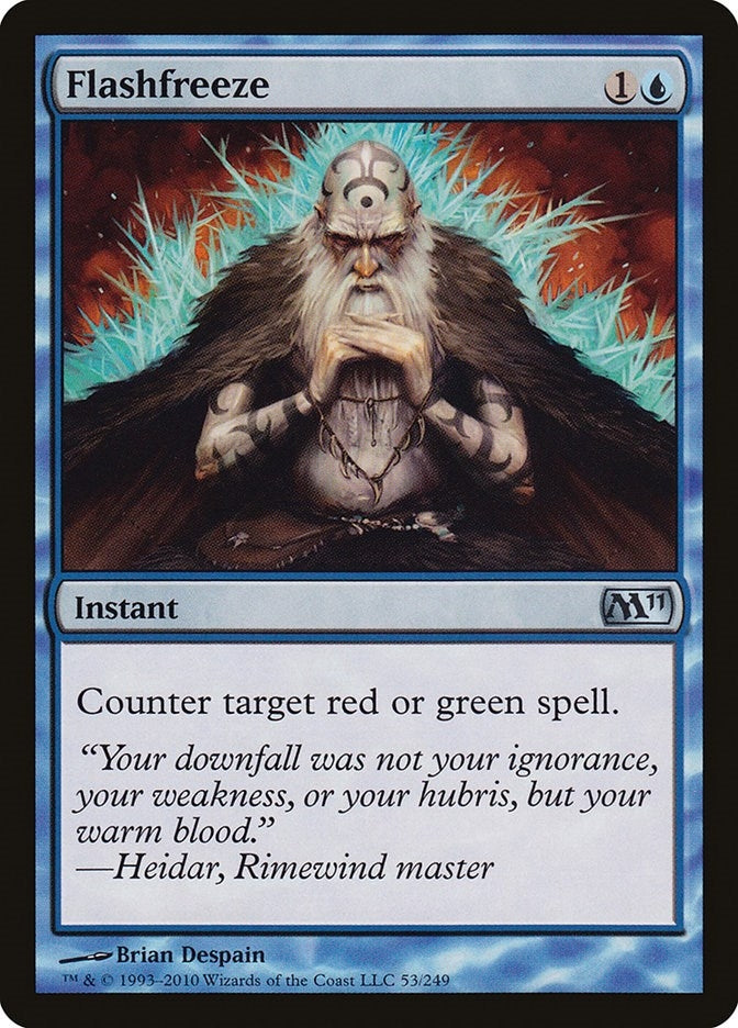 Image for Flashfreeze (53) [Magic 2011 (M11)] - Magic: The Gathering