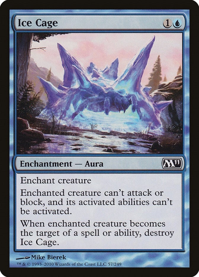 Image for Ice Cage (57) [Magic 2011 (M11)] - Magic: The Gathering