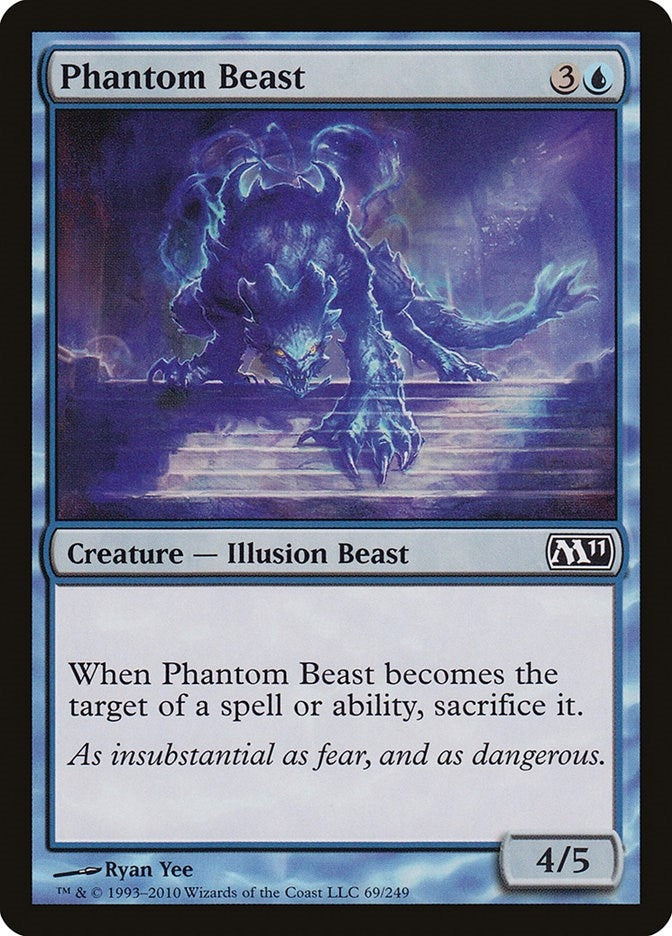 Image for Phantom Beast (69) [Magic 2011 (M11)] - Magic: The Gathering