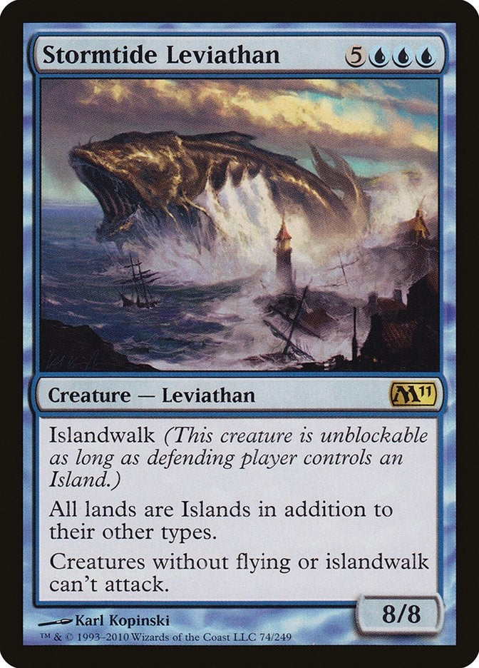 Image for Stormtide Leviathan (74) [Magic 2011 (M11)] - Magic: The Gathering