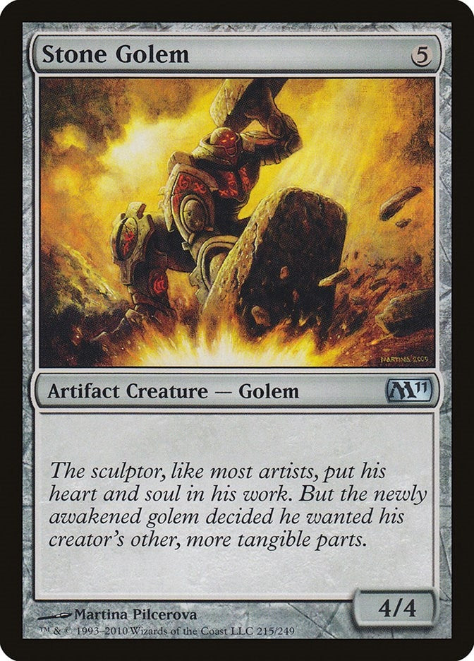 Stone Golem (215) [Magic 2011 (M11)]
