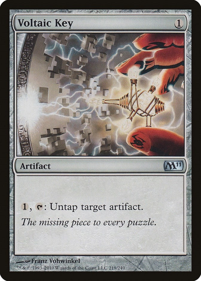 Image for Voltaic Key (219) [Magic 2011 (M11)] - Magic: The Gathering