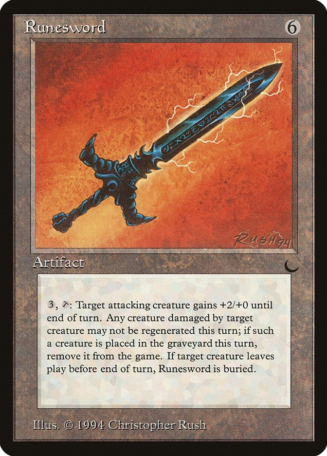 Image for Runesword [The Dark] - Magic: The Gathering