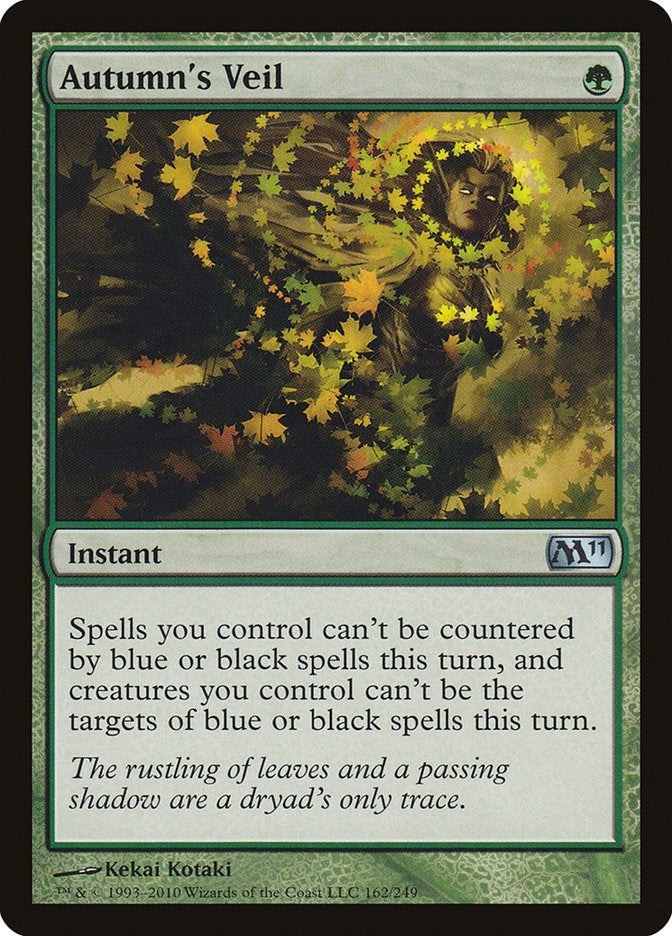 Image for Autumn's Veil (162) [Magic 2011 (M11)] - Magic: The Gathering
