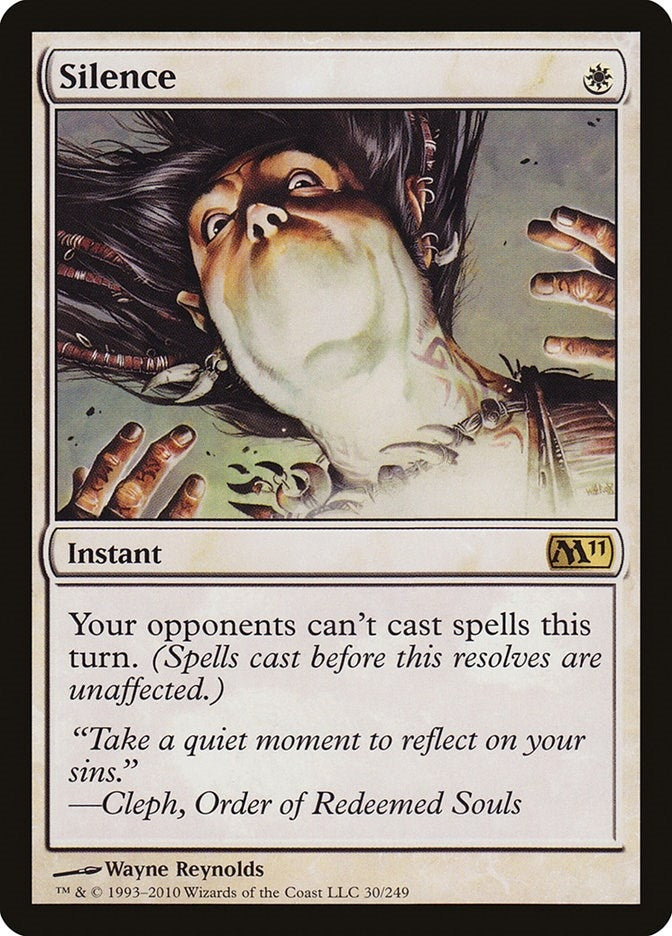 Image for Silence (30) [Magic 2011 (M11)] - Magic: The Gathering
