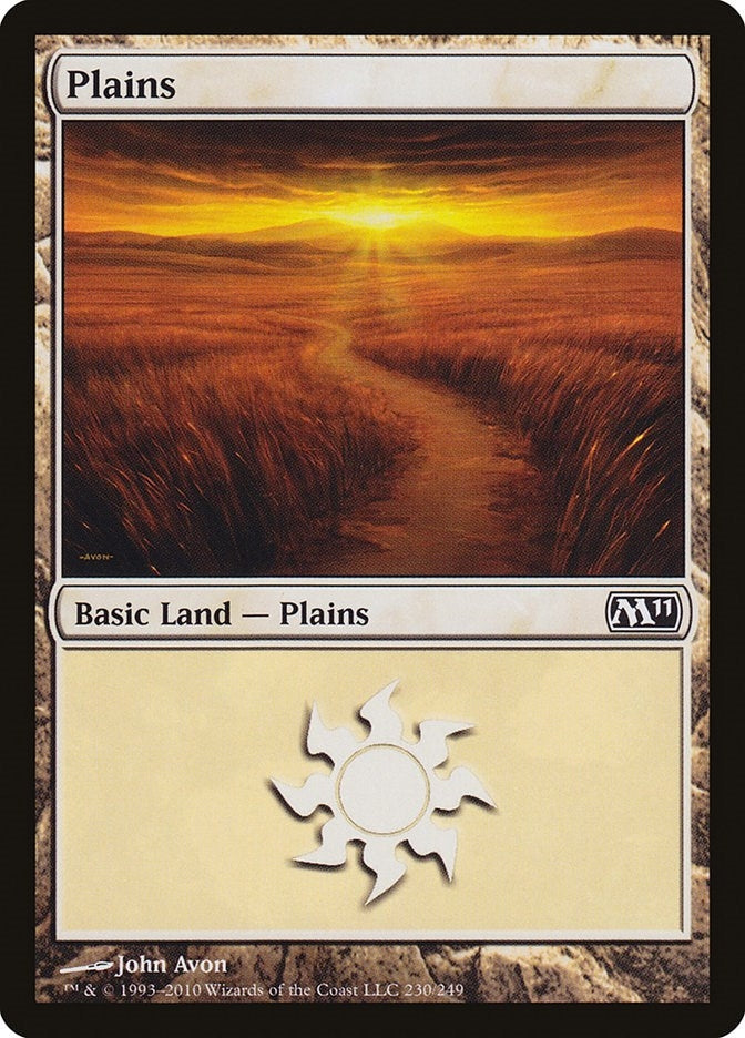 Image for Plains (230) (230) [Magic 2011 (M11)] - Magic: The Gathering