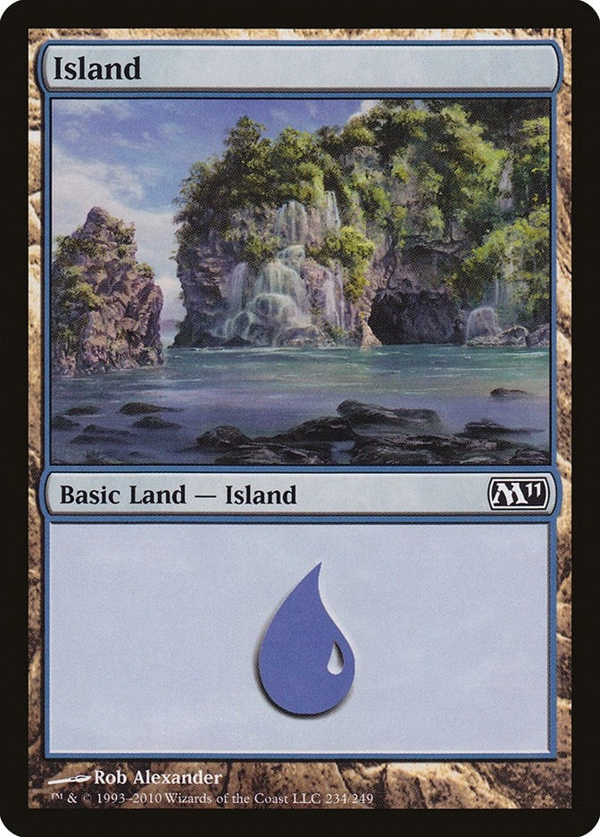 Image for Island (234) (234) [Magic 2011 (M11)] - Magic: The Gathering