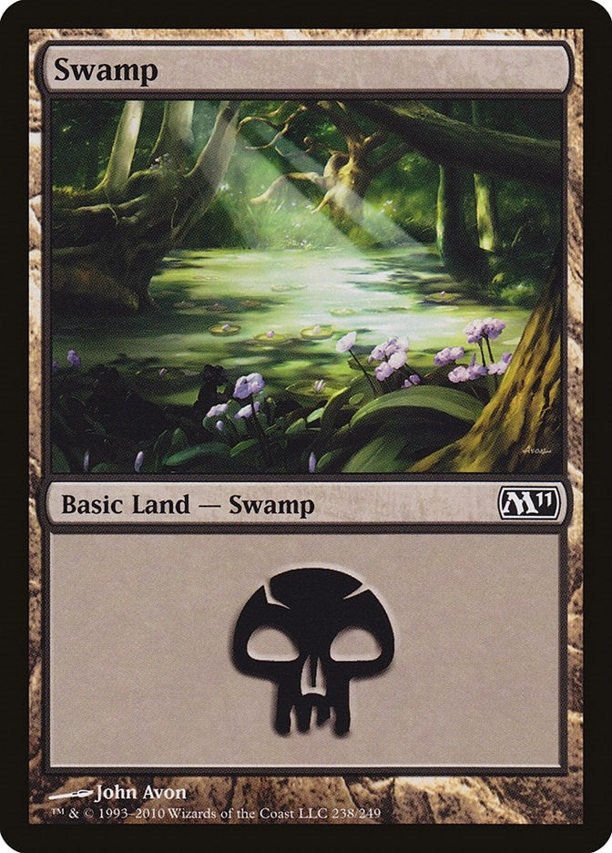 Image for Swamp (238) (238) [Magic 2011 (M11)] - Magic: The Gathering