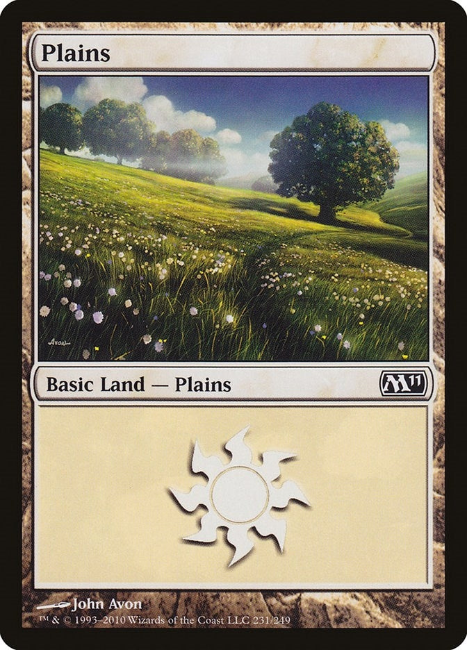 Image for Plains (231) (231) [Magic 2011 (M11)] - Magic: The Gathering