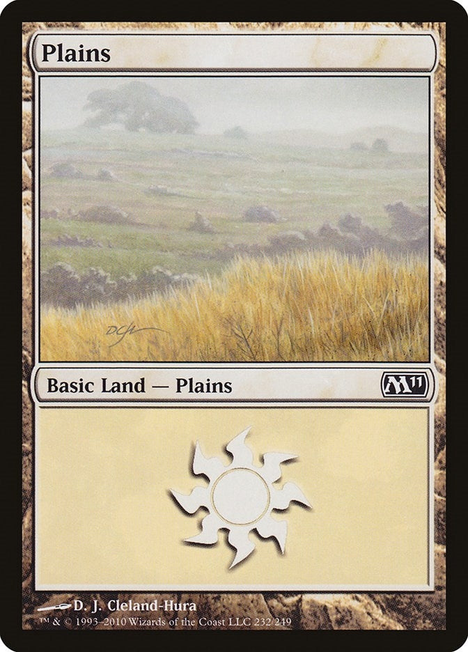 Image for Plains (232) (232) [Magic 2011 (M11)] - Magic: The Gathering