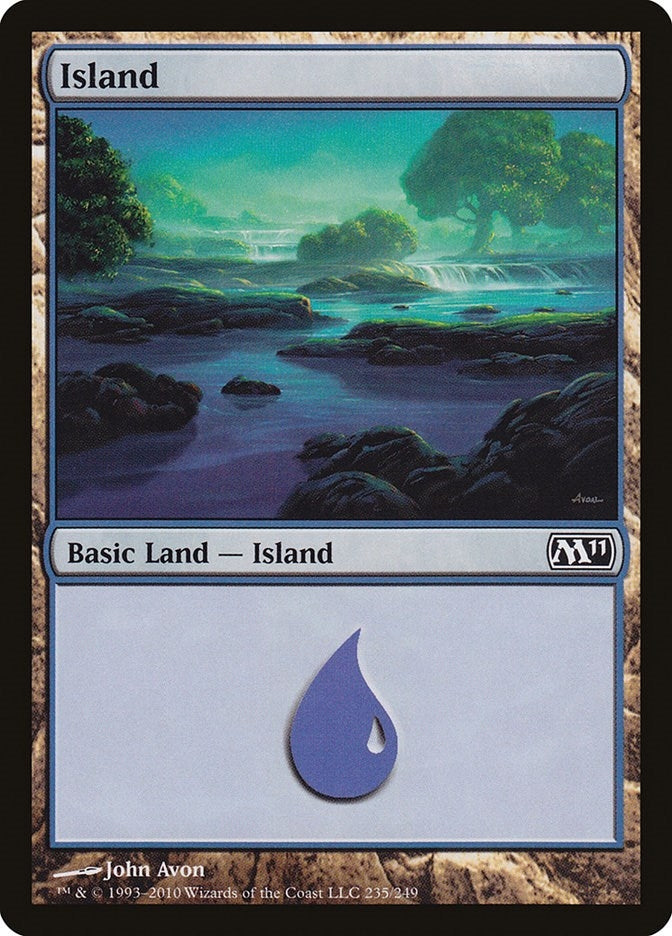 Image for Island (235) (235) [Magic 2011 (M11)] - Magic: The Gathering