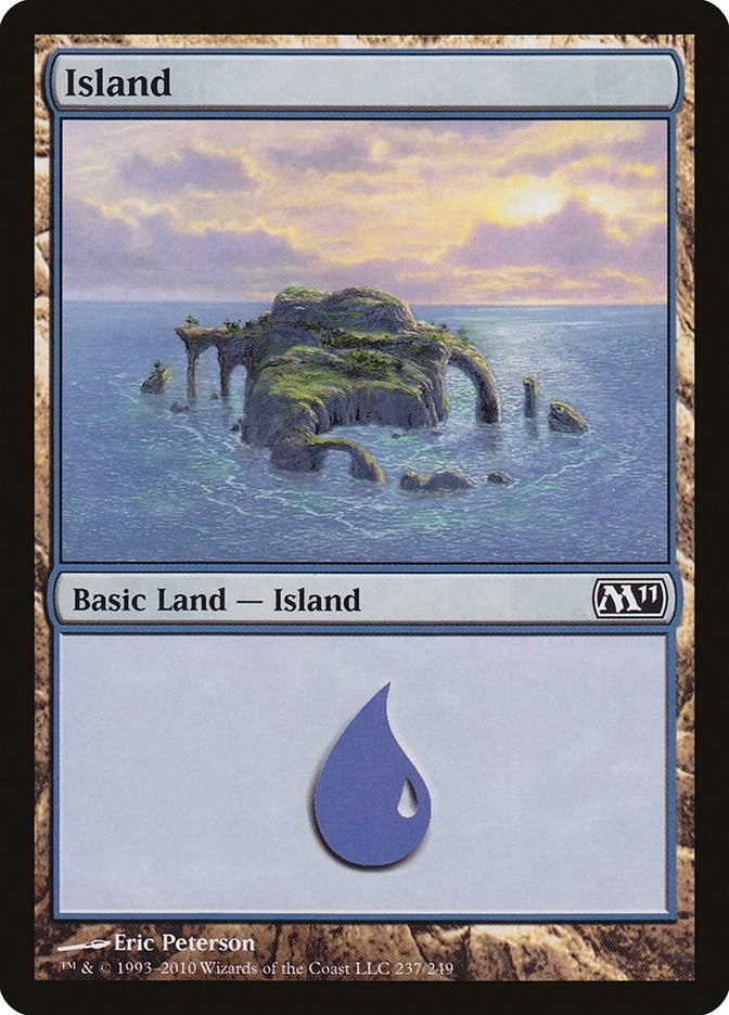 Image for Island (237) (237) [Magic 2011 (M11)] - Magic: The Gathering