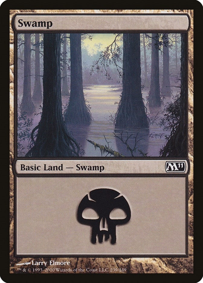 Swamp (239) (239) [Magic 2011 (M11)]