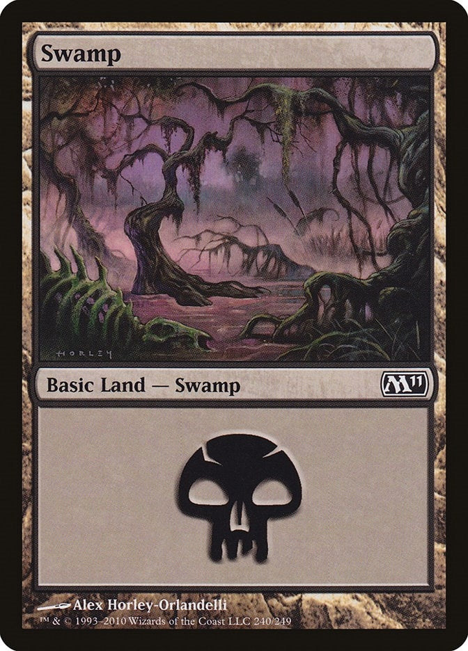 Image for Swamp (240) (240) [Magic 2011 (M11)] - Magic: The Gathering