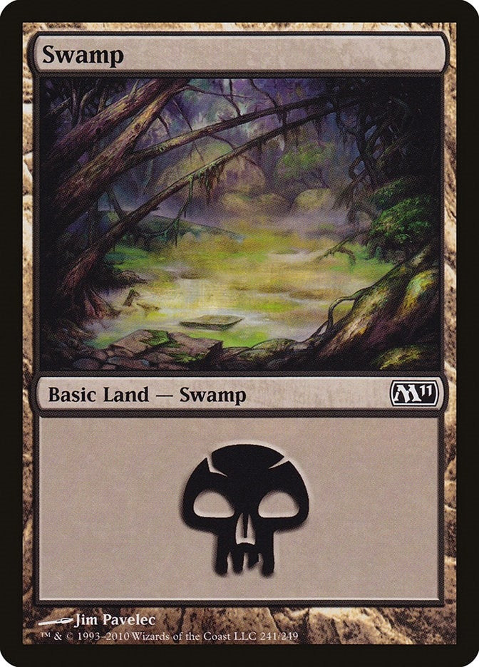 Image for Swamp (241) (241) [Magic 2011 (M11)] - Magic: The Gathering