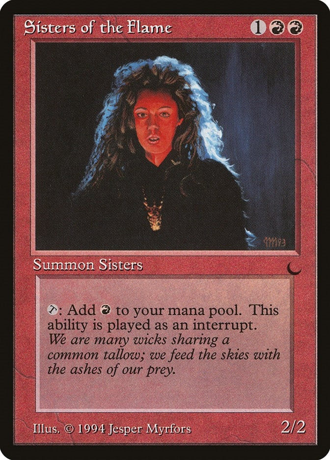 Image for Sisters of the Flame [The Dark] - Magic: The Gathering