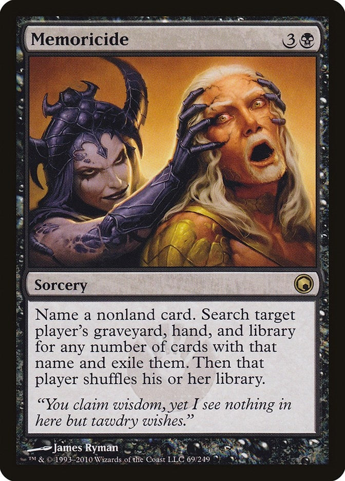 Image for Memoricide (69) [Scars of Mirrodin] - Magic: The Gathering