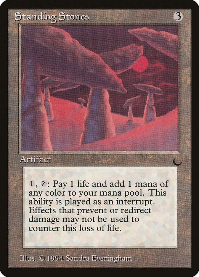Image for Standing Stones [The Dark] - Magic: The Gathering