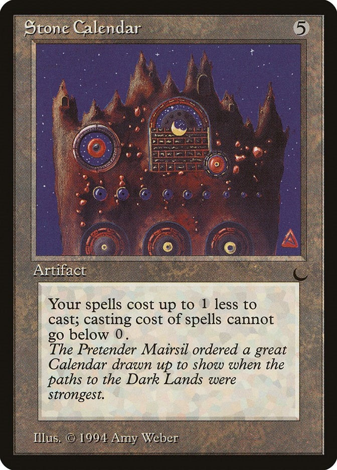 Image for Stone Calendar [The Dark] - Magic: The Gathering