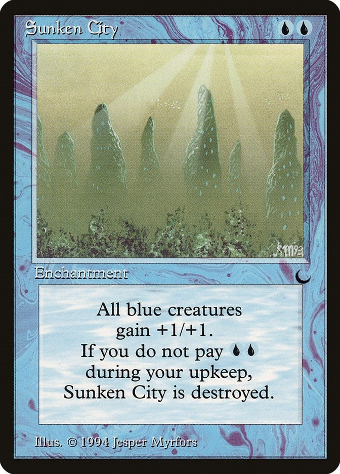 Image for Sunken City [The Dark] - Magic: The Gathering