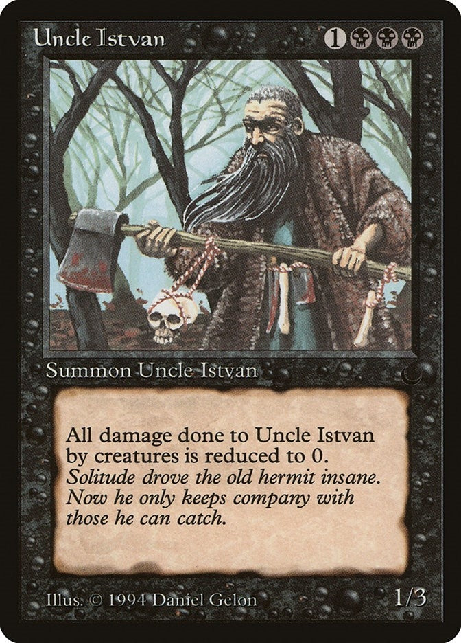 Image for Uncle Istvan [The Dark] - Magic: The Gathering