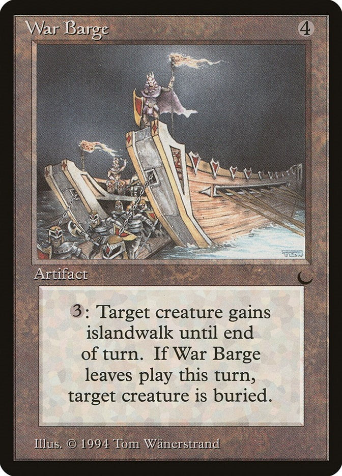 Image for War Barge [The Dark] - Magic: The Gathering