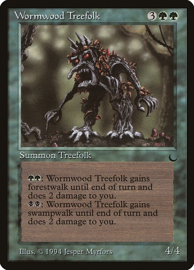 Image for Wormwood Treefolk [The Dark] - Magic: The Gathering