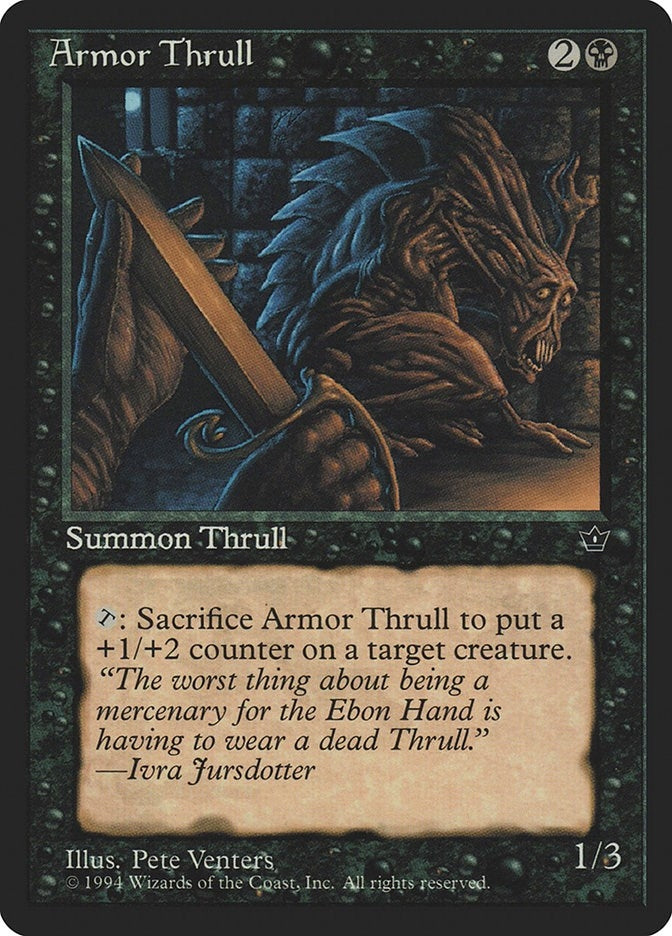 Image for Armor Thrull (Venters) [Fallen Empires] - Magic: The Gathering