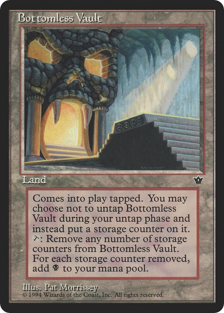 Image for Bottomless Vault [Fallen Empires] - Magic: The Gathering