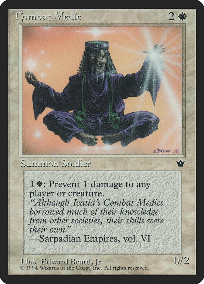 Image for Combat Medic (Beard, Jr.) [Fallen Empires] - Magic: The Gathering