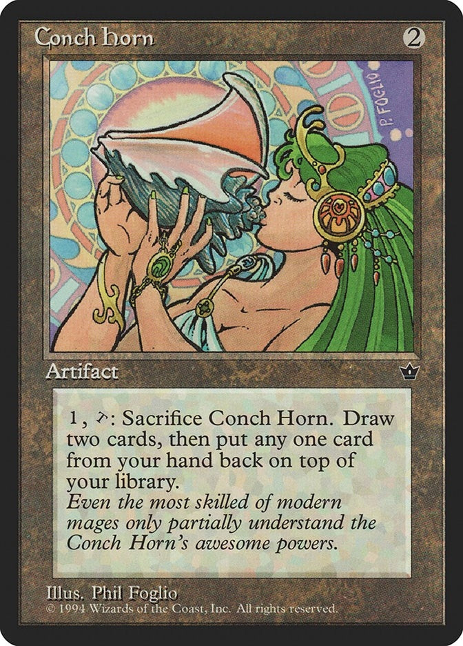 Image for Conch Horn [Fallen Empires] - Magic: The Gathering
