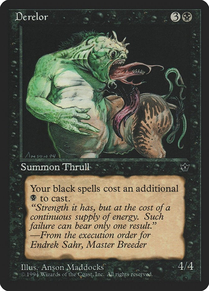 Image for Derelor [Fallen Empires] - Magic: The Gathering