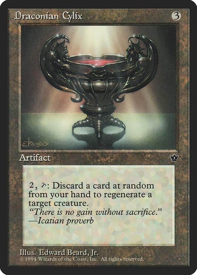 Image for Draconian Cylix [Fallen Empires] - Magic: The Gathering