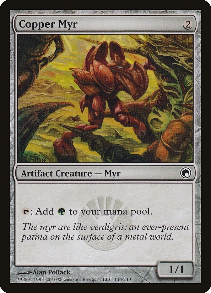 Image for Copper Myr (146) [Scars of Mirrodin] - Magic: The Gathering