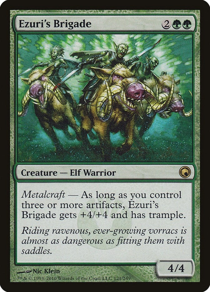 Image for Ezuri's Brigade (121) [Scars of Mirrodin] - Magic: The Gathering