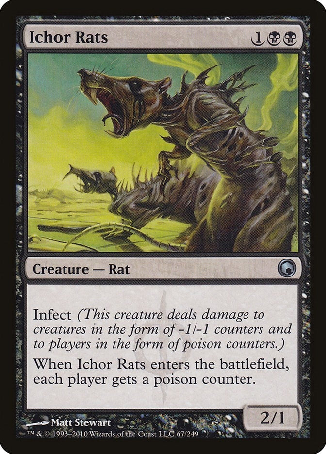 Image for Ichor Rats (67) [Scars of Mirrodin] - Magic: The Gathering