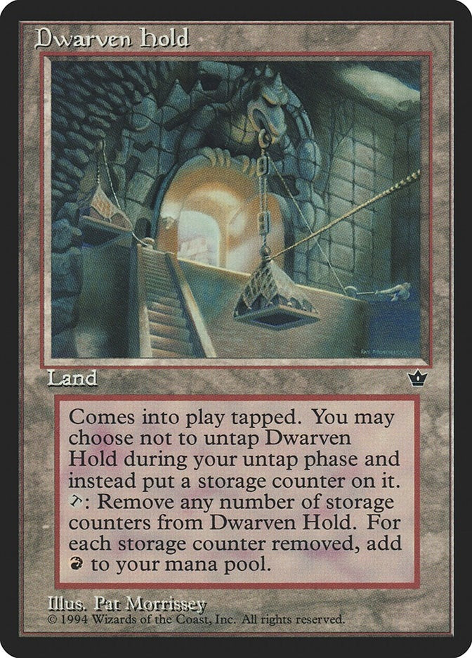 Image for Dwarven Hold [Fallen Empires] - Magic: The Gathering