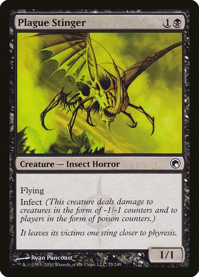 Image for Plague Stinger (75) [Scars of Mirrodin] - Magic: The Gathering