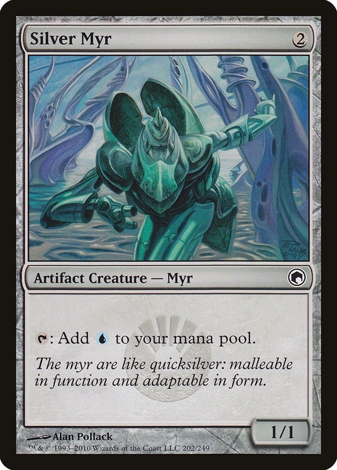 Image for Silver Myr (202) [Scars of Mirrodin] - Magic: The Gathering