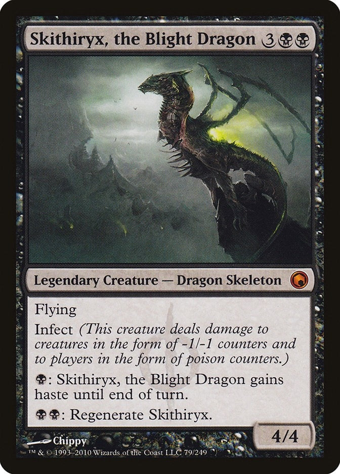 Image for Skithiryx, the Blight Dragon (79) [Scars of Mirrodin] - Magic: The Gathering
