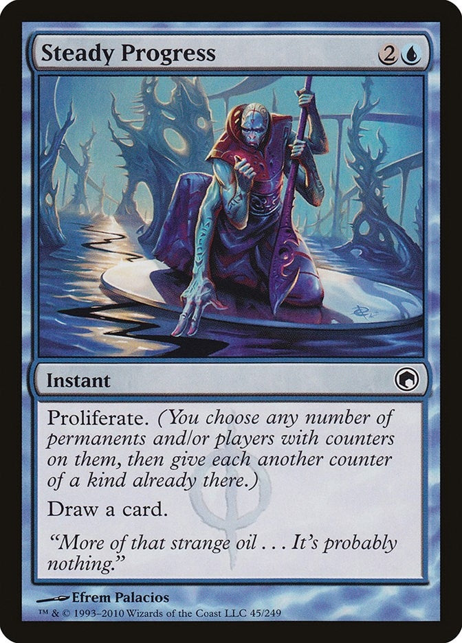 Image for Steady Progress (45) [Scars of Mirrodin] - Magic: The Gathering