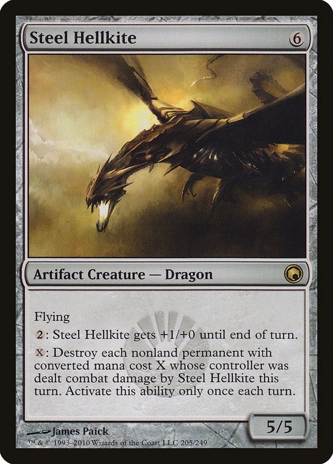 Image for Steel Hellkite (205) [Scars of Mirrodin] - Magic: The Gathering